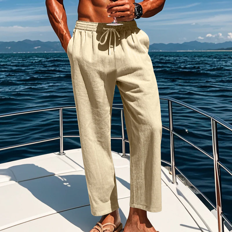 Men'S Casual Wide-Leg Pants