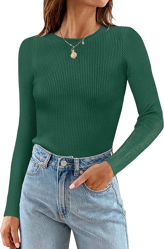 New Striped Long Sleeve Regular Top T-Shirt Women