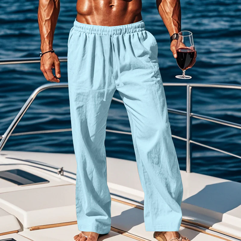 Men'S Casual Wide-Leg Pants