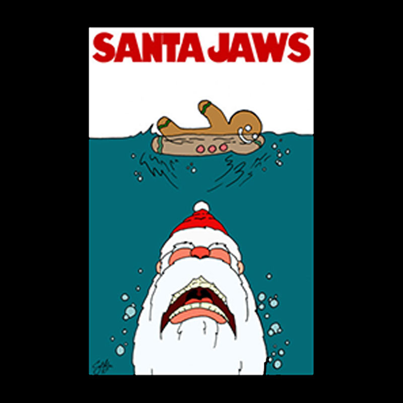 Santa Jaws Geek T-Shirt
