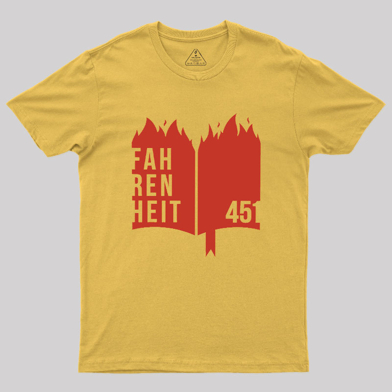 Fahrenheit 451 Geek T-Shirt